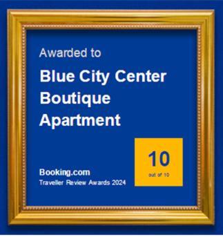 Blue City Center Boutique Apartment Tesalonika Bagian luar foto